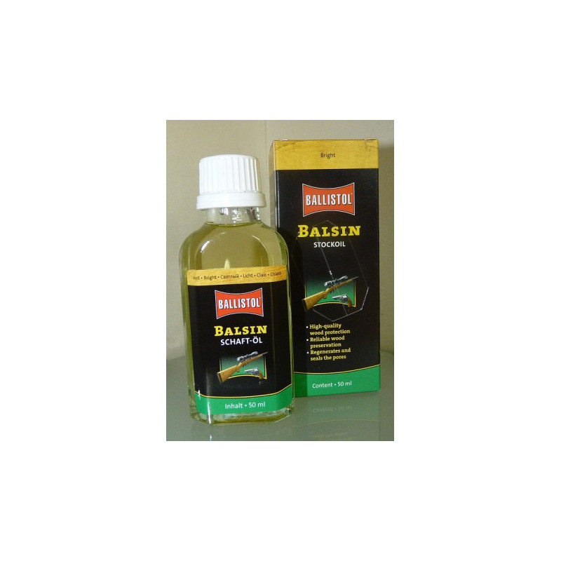 Aceite para maderas BALSIN Incoloro 50ml.