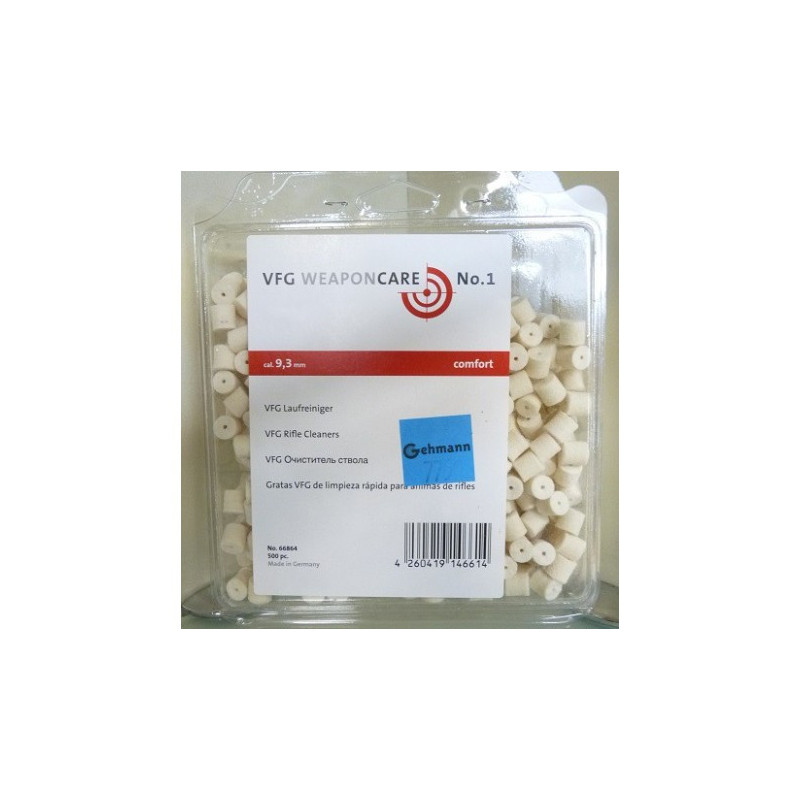 Tacos VFG Cal. 9,3mm caja de 500 unid.