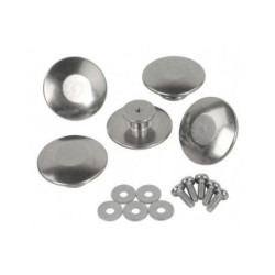 Botones metálicos para chaquetas de tiro. Pack 5