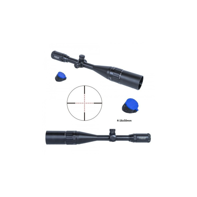 Visor tubo de 1 pulgada 4-16x50mm MilDot.