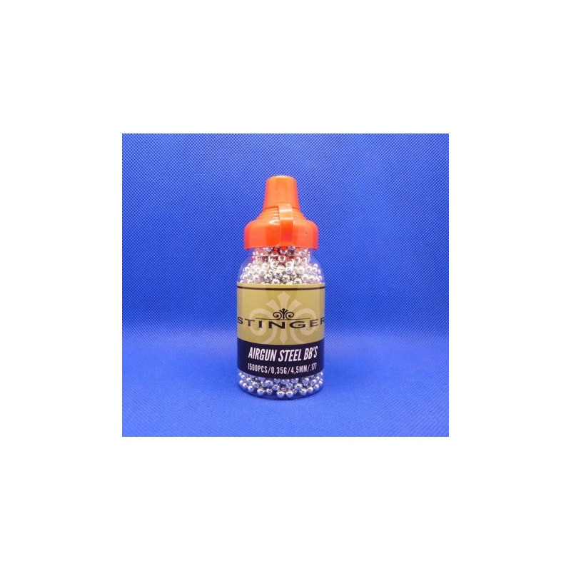 Biberón de 1500 BBs de acero cal. 4,5mm