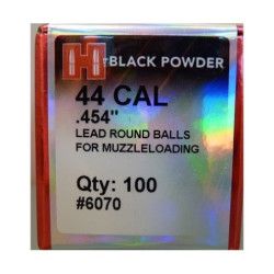 Bolas Hornady 44 (.454) Caja 100und.