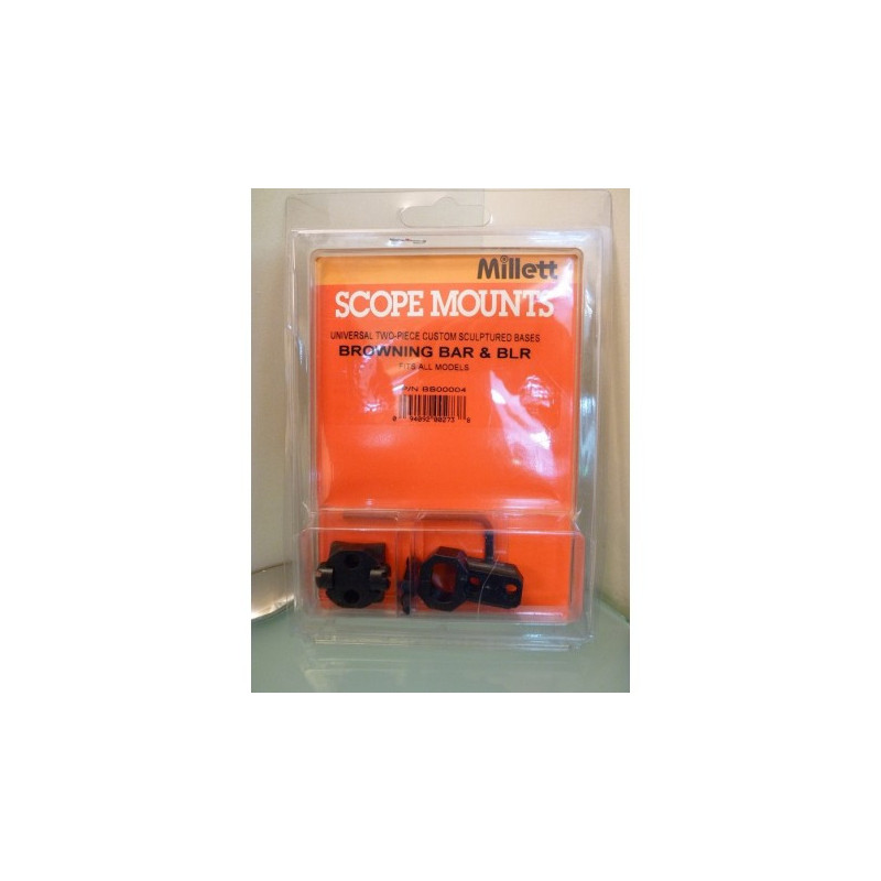 Bases y anillas MILLETT para Browning Bar & BLR