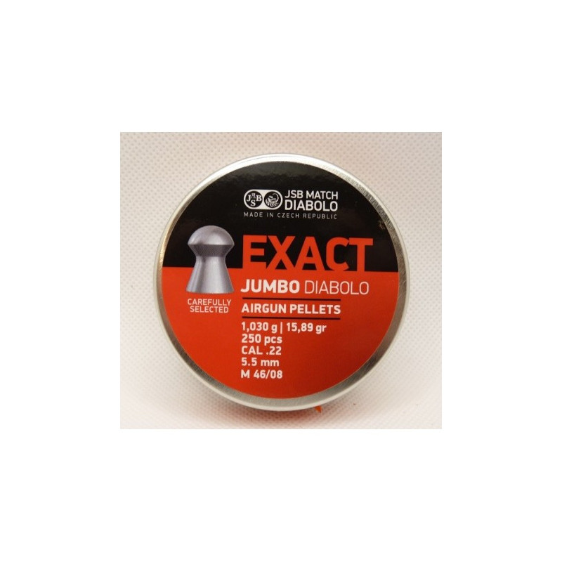Balines JSB Exact Jumbo 5,52 Lata 250Und.