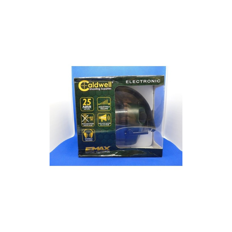 Cascos Caldwell E-MAX Low Profile Electronic Verde