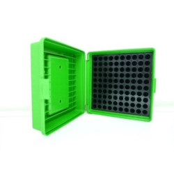 Caja MTM para municion de rifle 22-250/458Win.