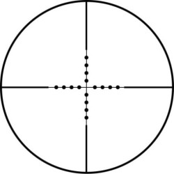 Visor KONUS Pro 6-24x44 tubo de 25,4mm ret. Mil-Dot