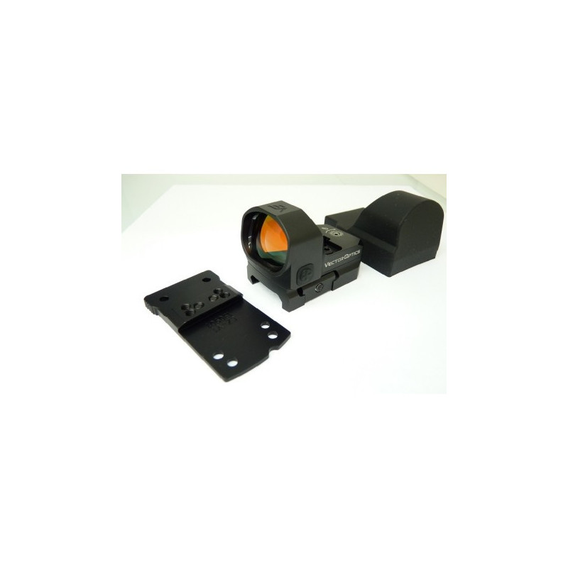 Combo punto rojo Vector Optics 1x20x28 6 MOA + Montura para CZ Shadow 1/2