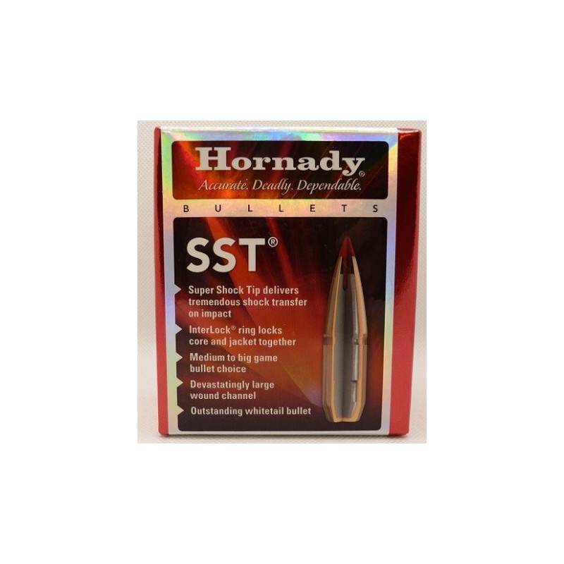 Puntas Hornady SST 180gr. Caja de 100und.