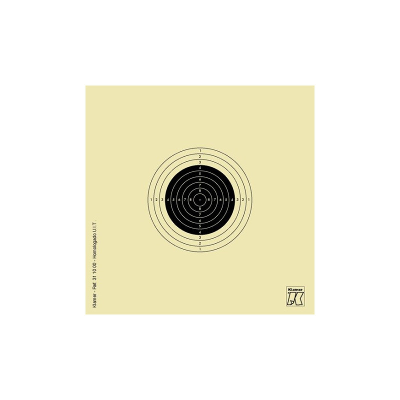 KLAMER CARABINA AIRE 10x10 ISSF (250)