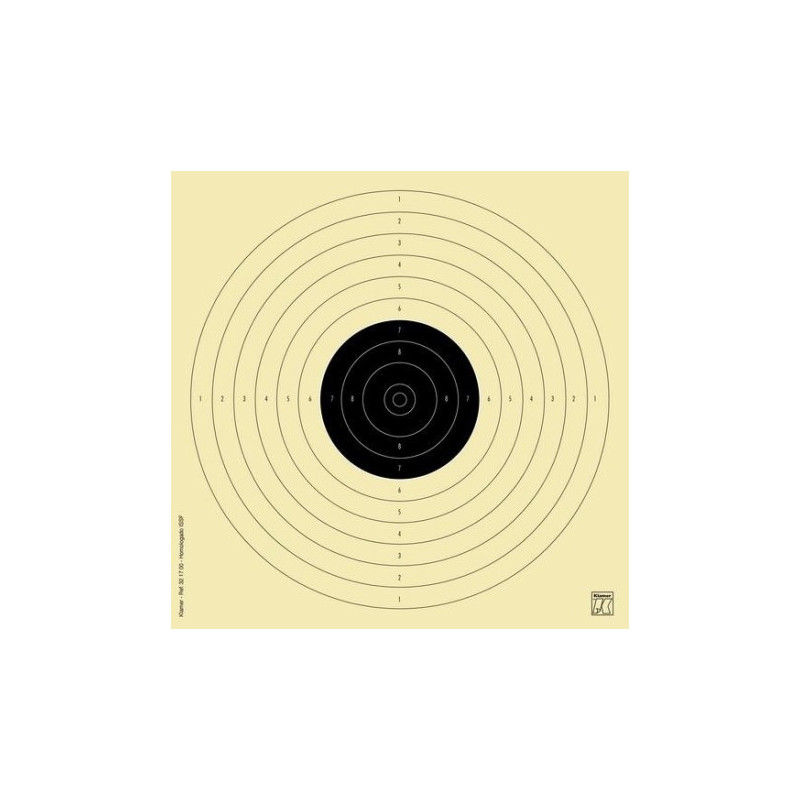 KLAMER PISTOLA AIRE 17x17 ISSF
