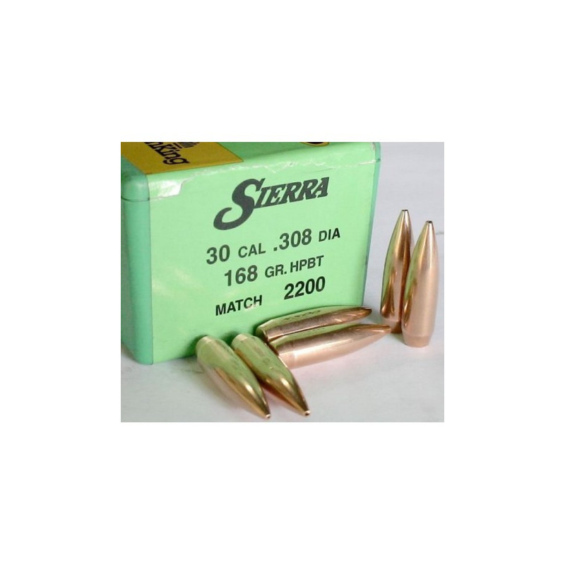 PUNTAS SIERRA 30-168 HPBT MATCH KING