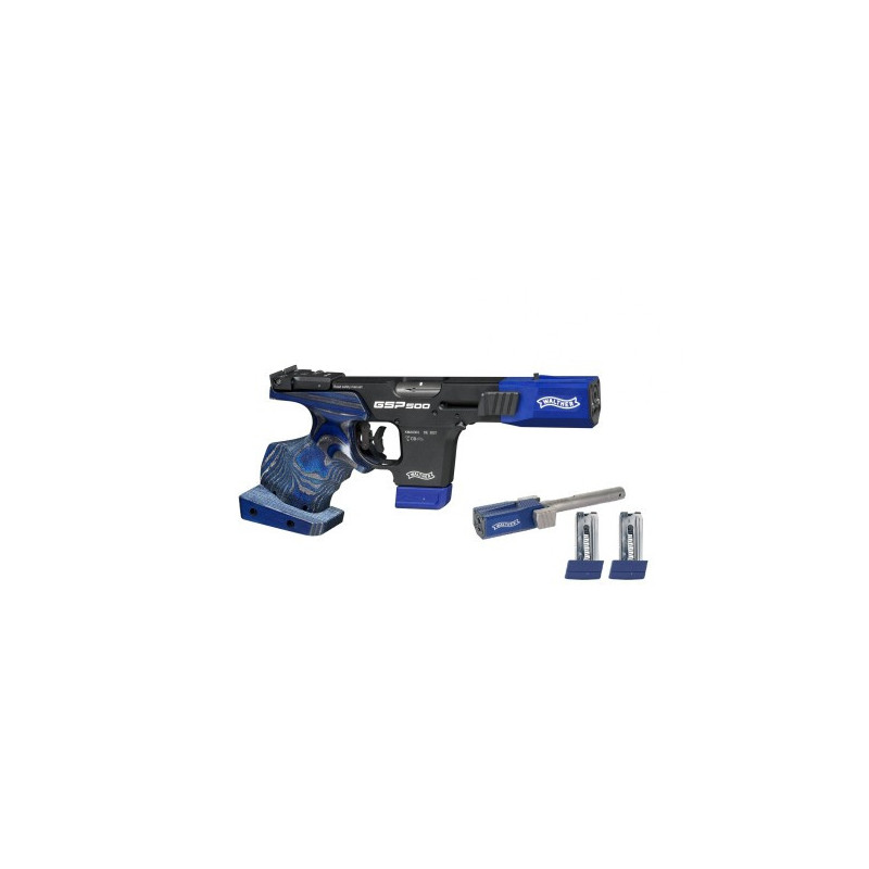 Kit pistola Walther GSP500 Cal.22lr + Kit conversión 32 S&W