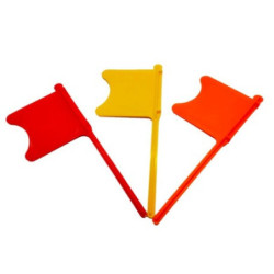 Bandera de seguridad de 5mm y largo de 210mm.