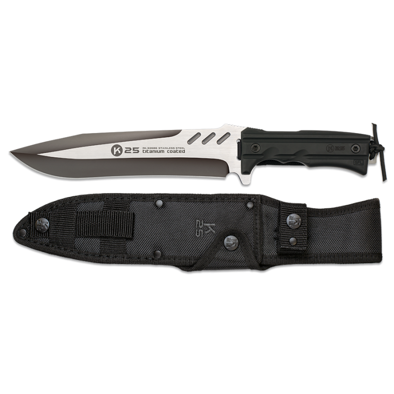 Cuchillo K25 hoja acero  Inox 22,8cm.