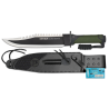 Cuchillo tactico K25 acero inox con kit supervivencia