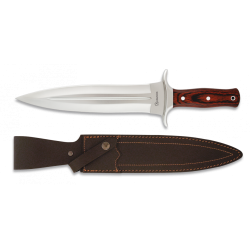 Cuchillo Albainox rematador mango stamina roja hoja de 23,50cm.