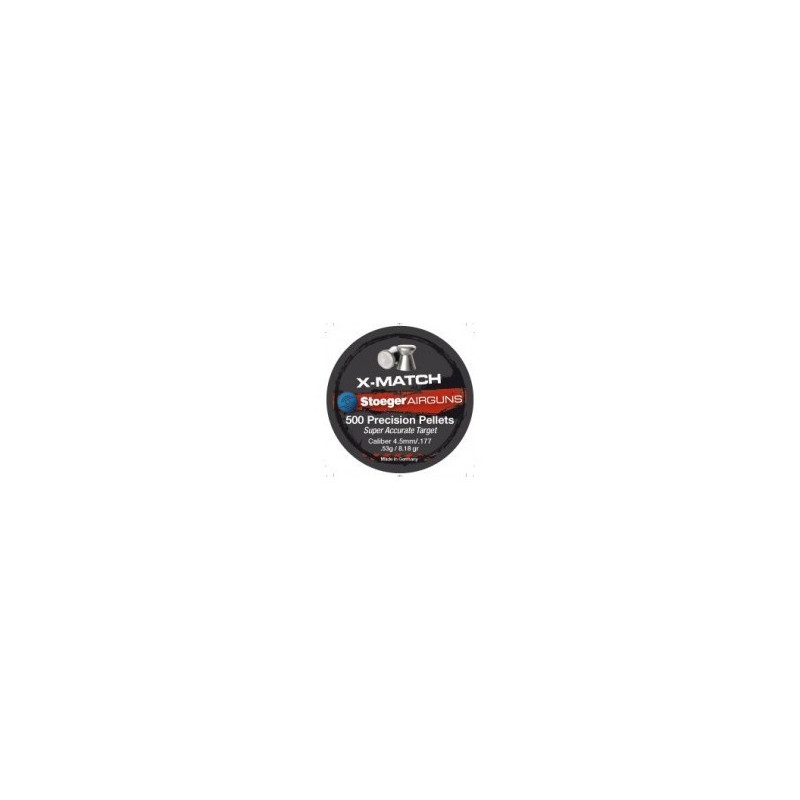 BALINES STOEGER X-MATCH Cal. 4,5mm 0.53g
