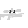 Anillas Vector Optics Weaver con elevación ajustable