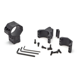 Anillas Vector X-ACCU ajustables en elevación de 34mm para rail de 11mm.