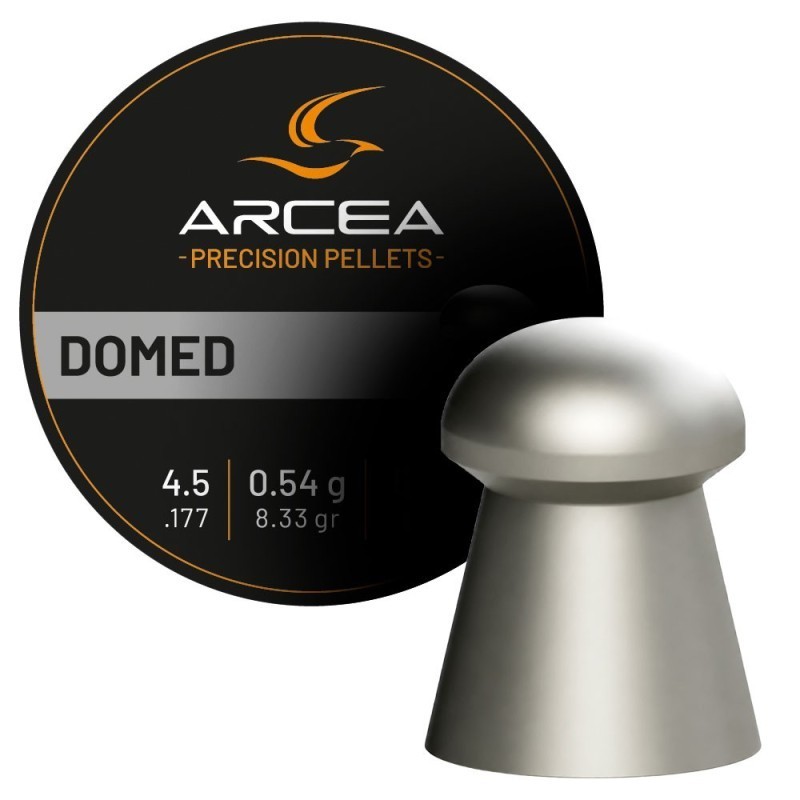Balines ARCEA DOMED 4,5mm (.177) 0,54g lata 500und.