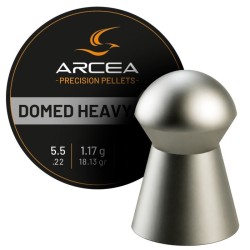 Balines ARCEA DOMED Heavy 5,5mm(.22) 1.175g. lata de 250und.