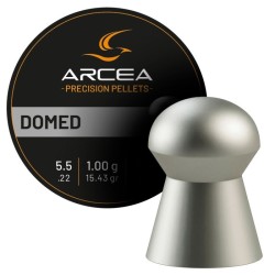 Balines ARCEA DOMED 5,5mm(.22) 1.00g. lata de 250und.