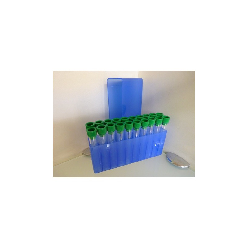 Caja 20 tubos plastico dosificadores