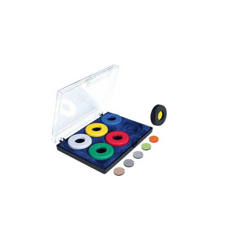 Juego de filtros para iris 6 colores