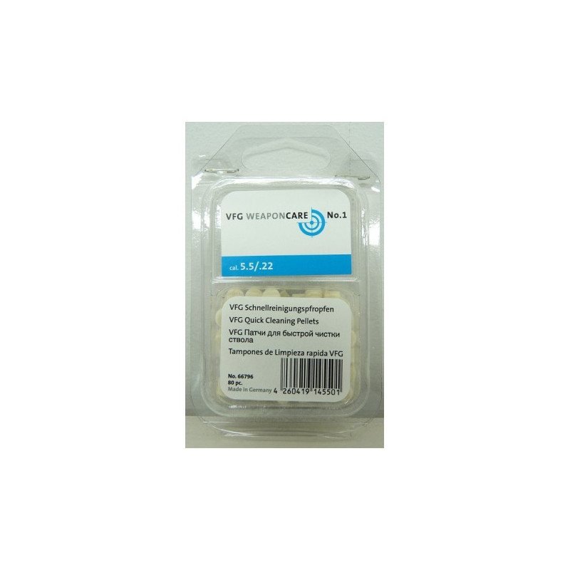 TAMPONES LIMPIEZA VFG Calibre 5,5mm.