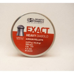 Balines JSB EXACT HEAVY 4,52mm. 10.34gr