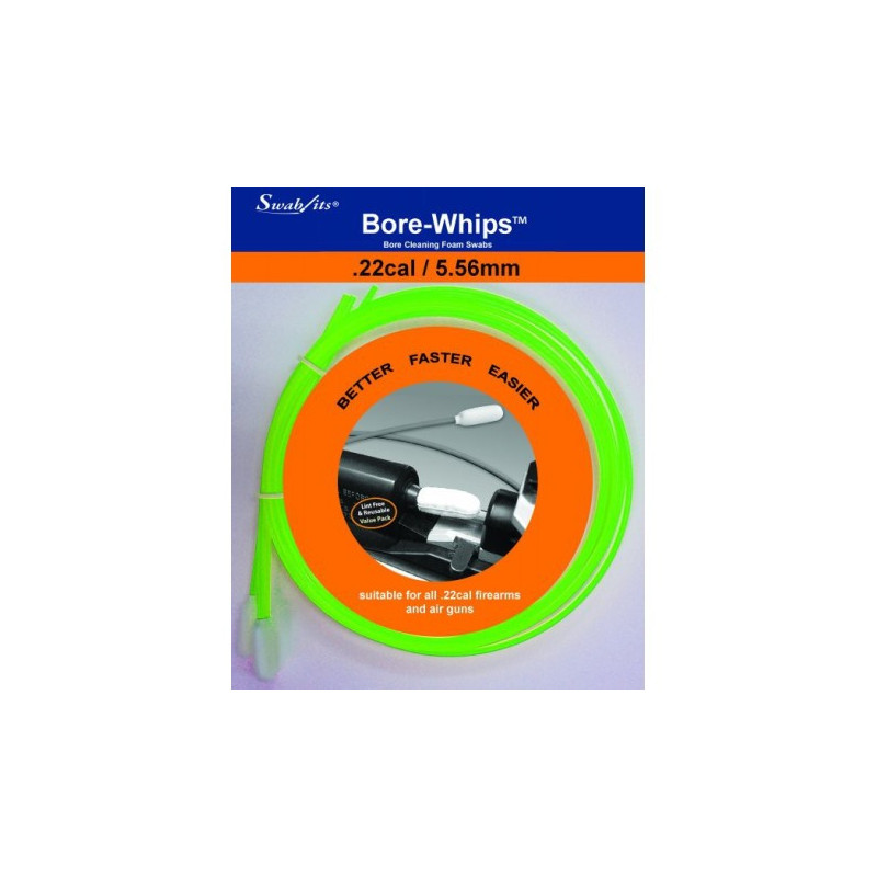 Baqueta flexible Swab Bore Whips Calibre 22lr.
