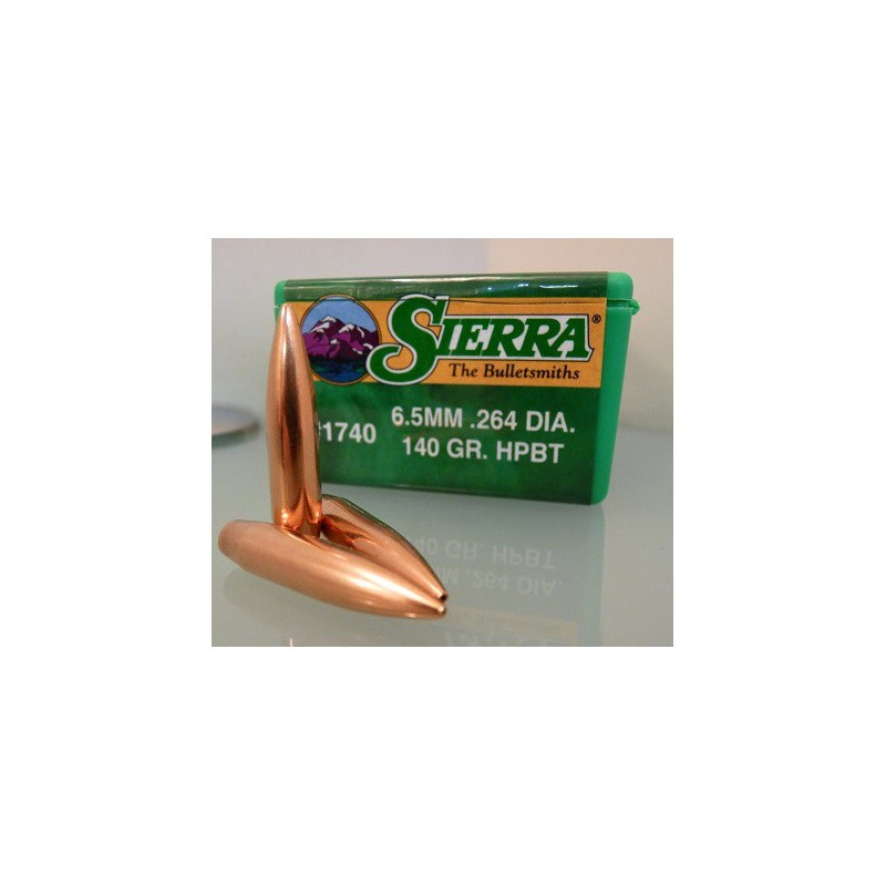 Puntas SIERRA Match King 6.5mm (.264) 140gr. HPBT