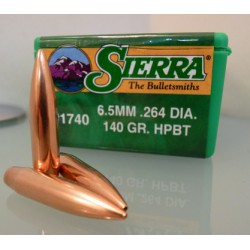 Puntas SIERRA Match King 6.5mm (.264) 140gr. HPBT