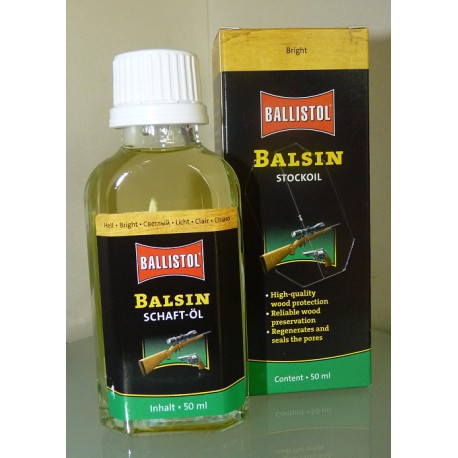 Aceite para maderas BALSIN Incoloro 50ml.