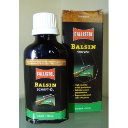 Aceite para maderas BALSIN Marrón Oscuro 50ml