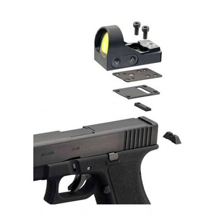 Montura para Glock 9mm MiniDot HD24/26 Delta Optical