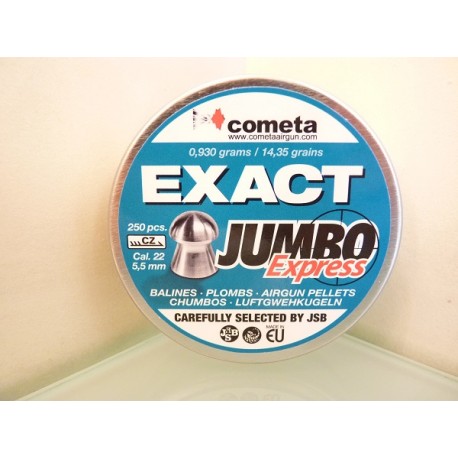 Balines JSB Exact Jumbo EXPRESS 5,5mm(250)