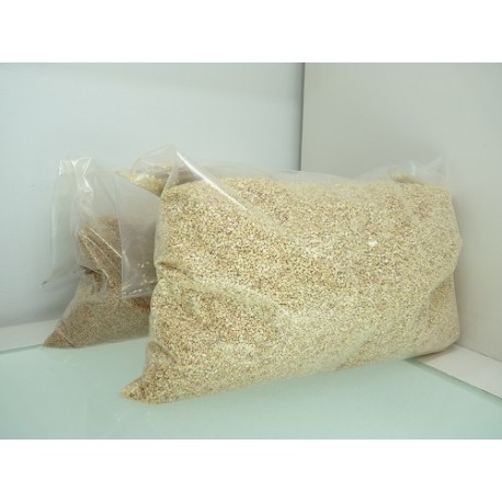 Granulado abrillantador/limpiador maiz