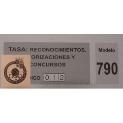 TASAS Y CERTIFICADO FEDERATIVO