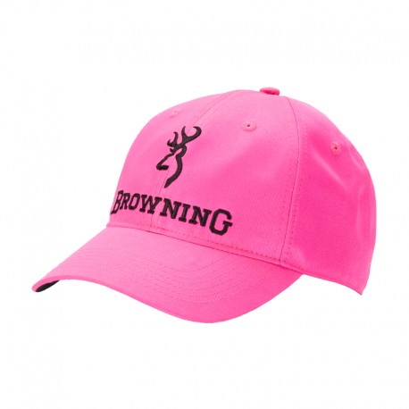 Gorra Browning rosa blaze