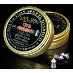 Balines QYS Pointed 4,5mm 8,48gr (0.55g)