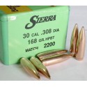 PUNTAS SIERRA 30-168 HPBT MATCH KING