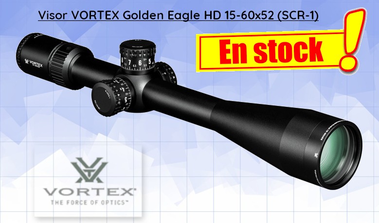  Visor VORTEX Golden Eagle HD 15-60x52 (SCR-1)