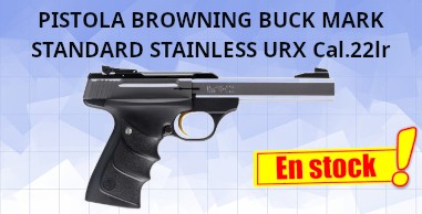 Pistola Browning Buck Mark Standard Stainless URX Cal.22lr